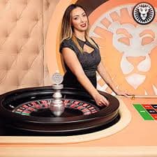 Roulette wheel at vivo7bet Treasures Aztec live studio